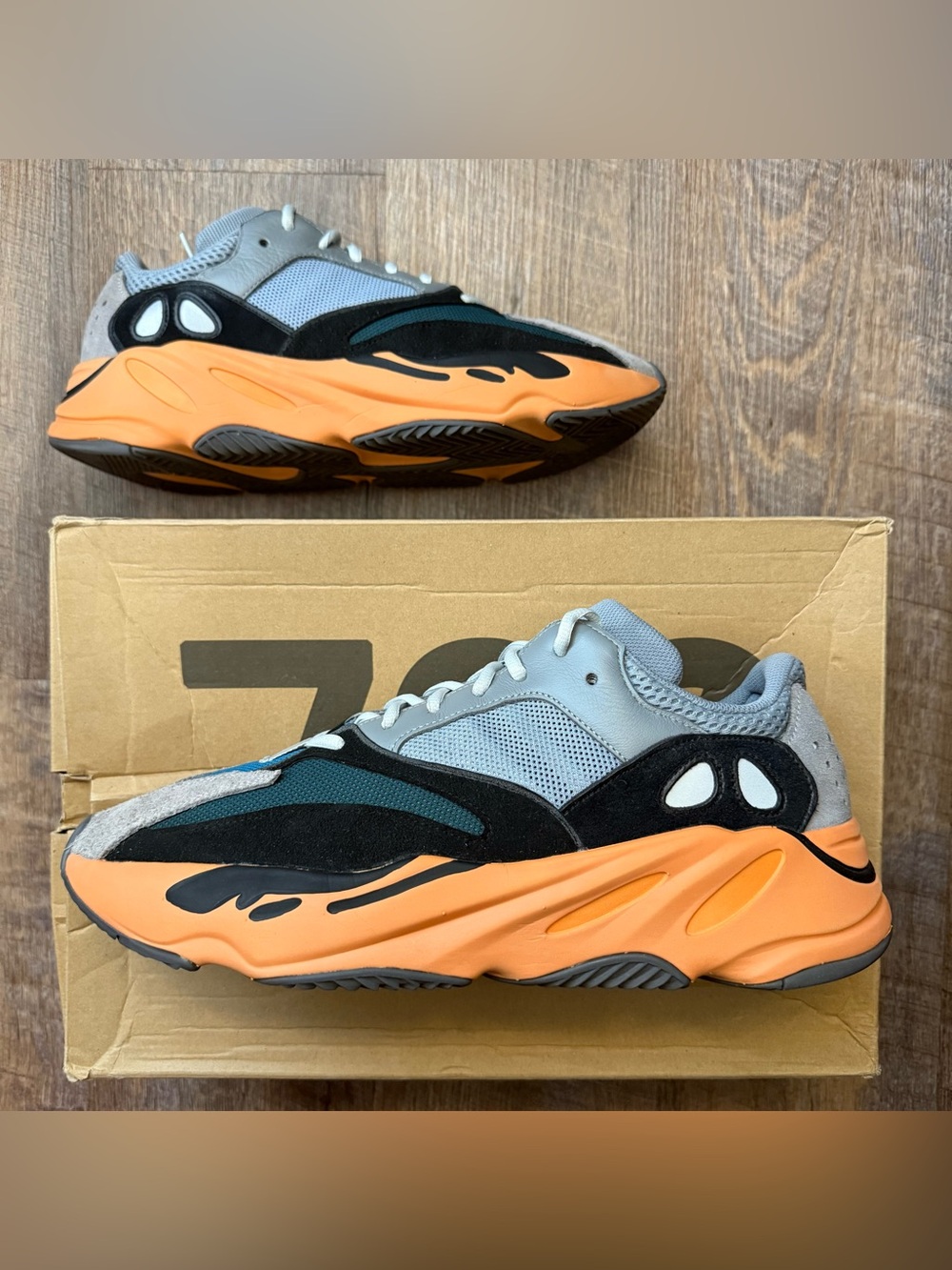 Adidas Yeezy Boost 700 Wash Orange Grey